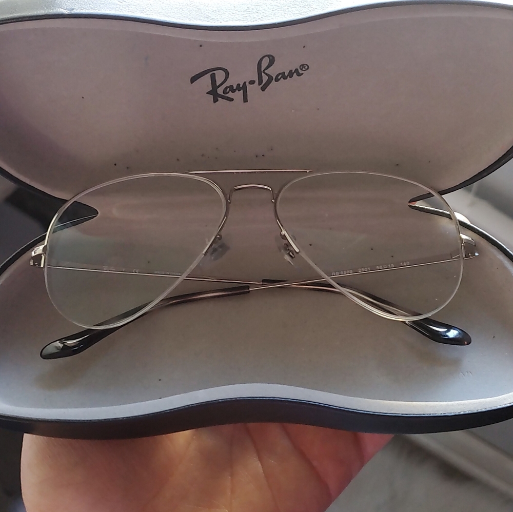 CLEAR RAY-BAN RX6489 GLASSES